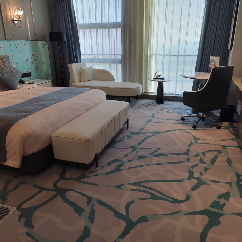 Hotel Room Carpet Axminster Wool Carpet